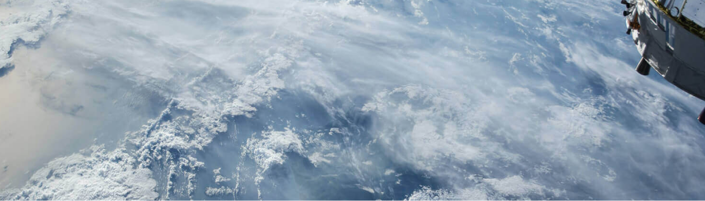 Aerial view of ocean