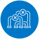 BP Icon Pipes in Blue Circle size 120x120