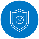 BP Icon Shield in Blue Circle size 120x120